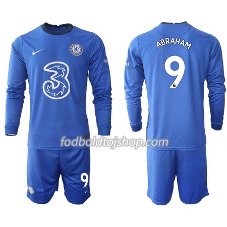 Chelsea Tammy Abraham 9 Børn Hjemme Fodboldsæt 2020-21 L/S (+ Korte bukser)